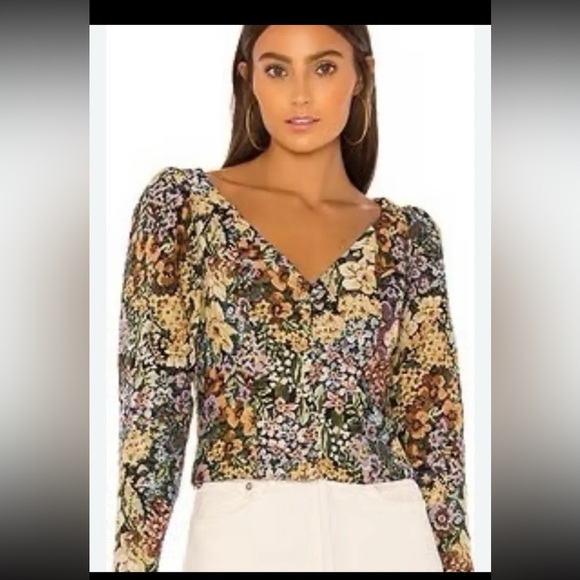 NWT Revolve Majorelle Samson Top in Autumn Multi 
size Small - Picture 9 of 12